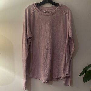 We The Free Lavender Long Sleeve Tee - Preloved